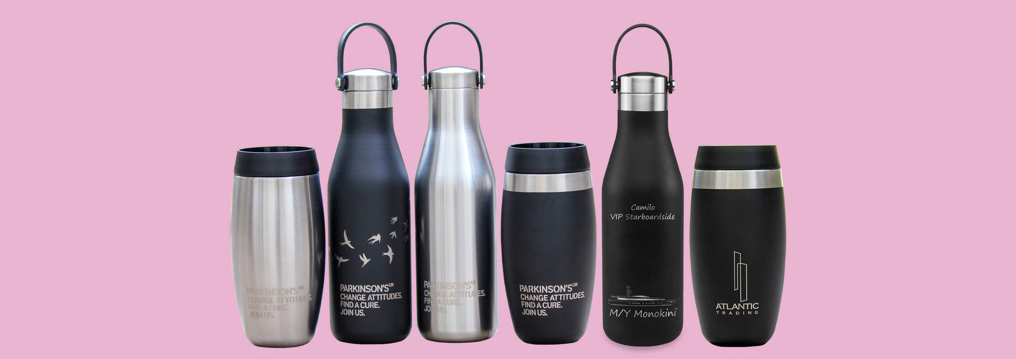 Ohelo stainless steeel water bottle and coffee cup cobranded for corporate gifting and wholesale