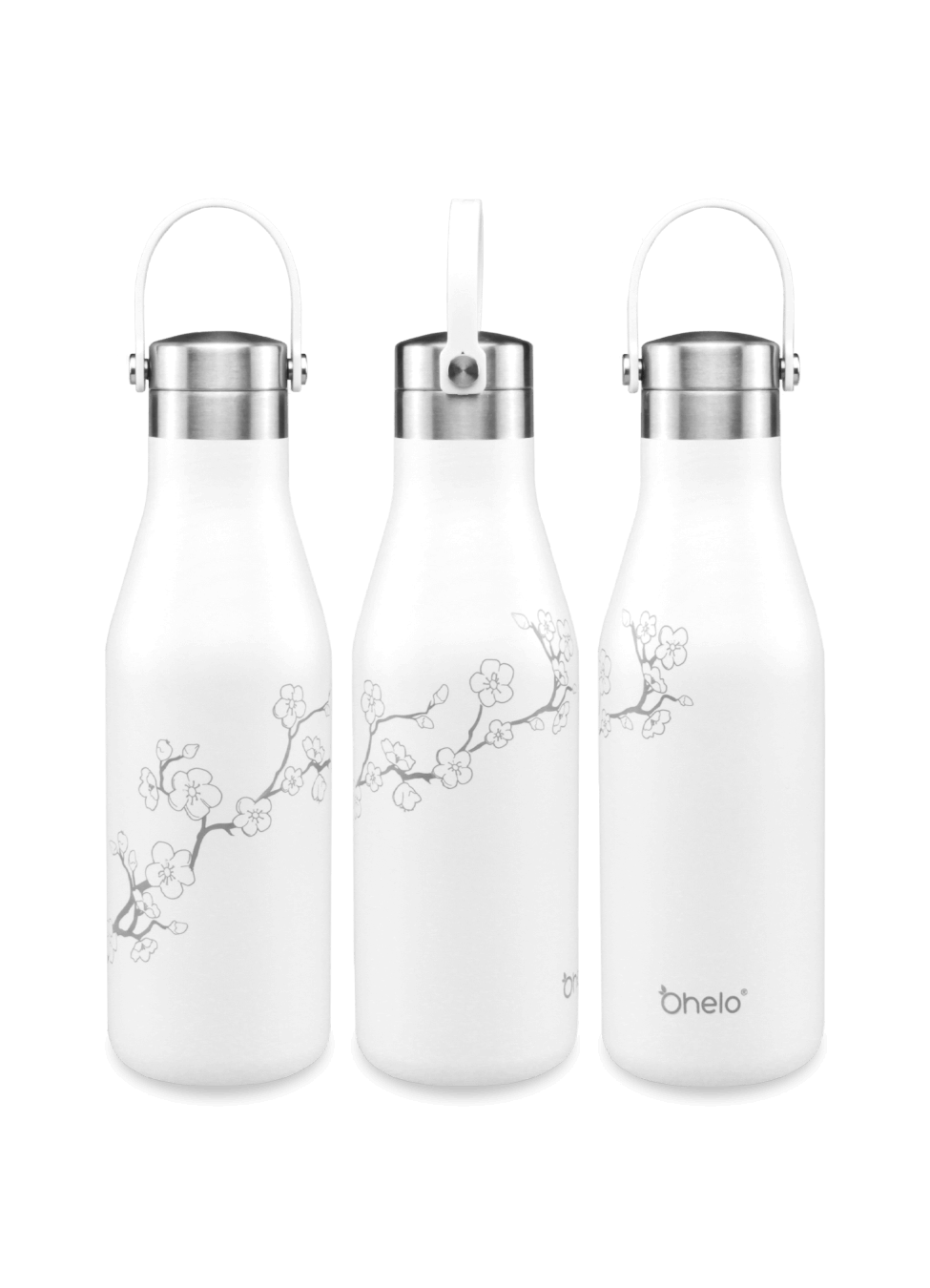Ohelo White Blossom Water Bottle Insulated Ohelo Bottle Dishwasher ohelo-white-blossom-water-bottle-insulated-ohelo-bottle-dishwasher
