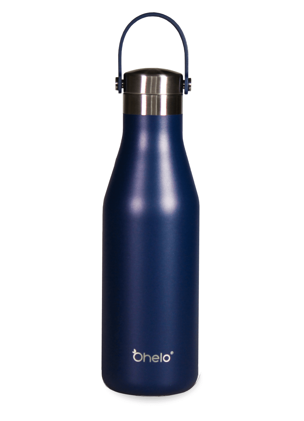 Ohelo dark blue insulated water bottle