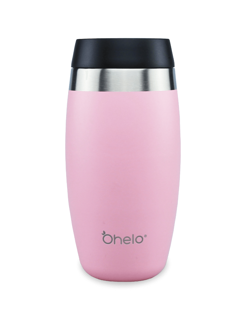 Ohelo 400ml pink insulated reusable coffee cup